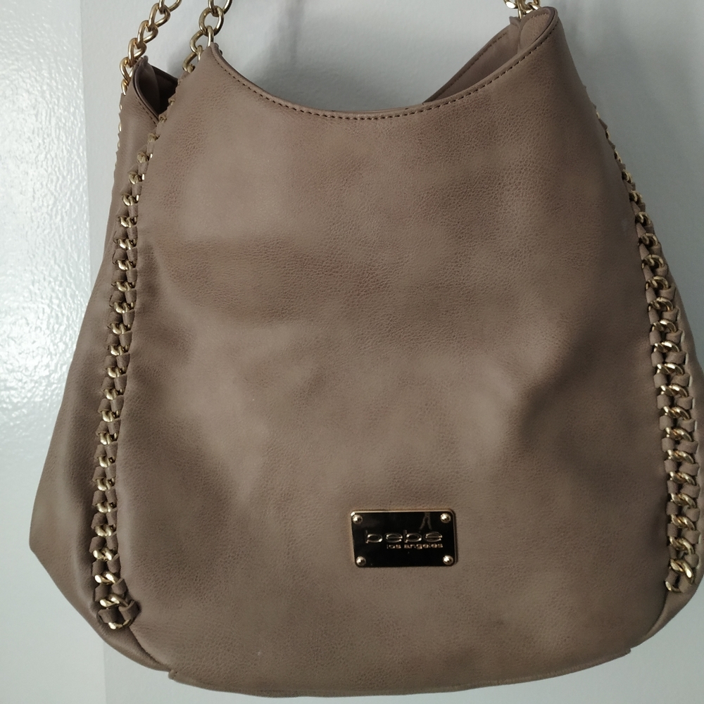 Tan Bebe Shoulder Bag
